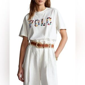 Polo Ralph Lauren Quilted Logo Jersey Tee